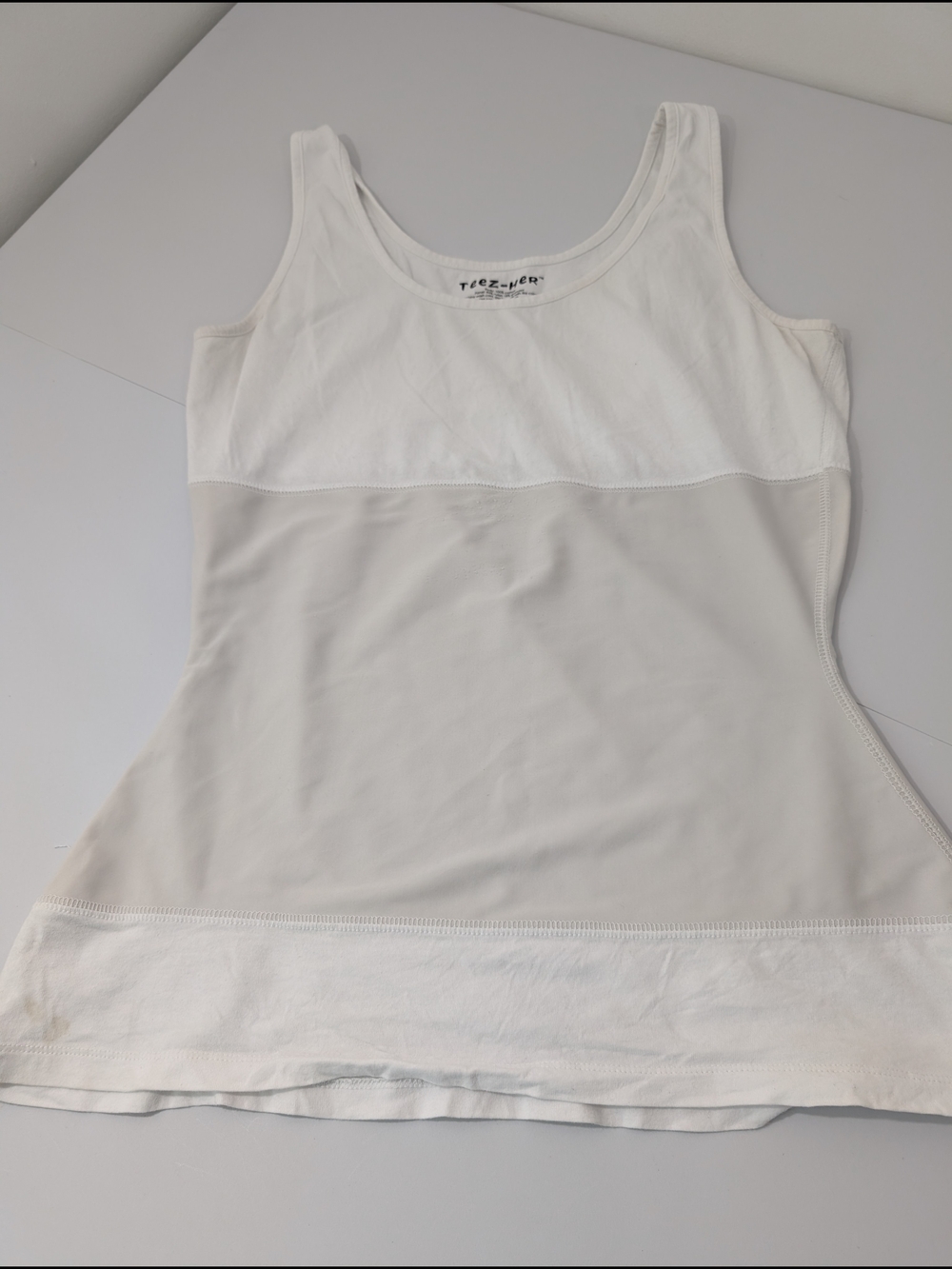 Teez-Her Tank Top Black ,White Size Large Bundle Of 2 View 6